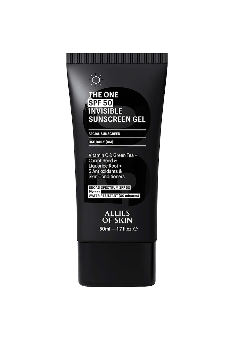 The One SPF 50 Invisible Sunscreen Gel Crema de fata 50 ml