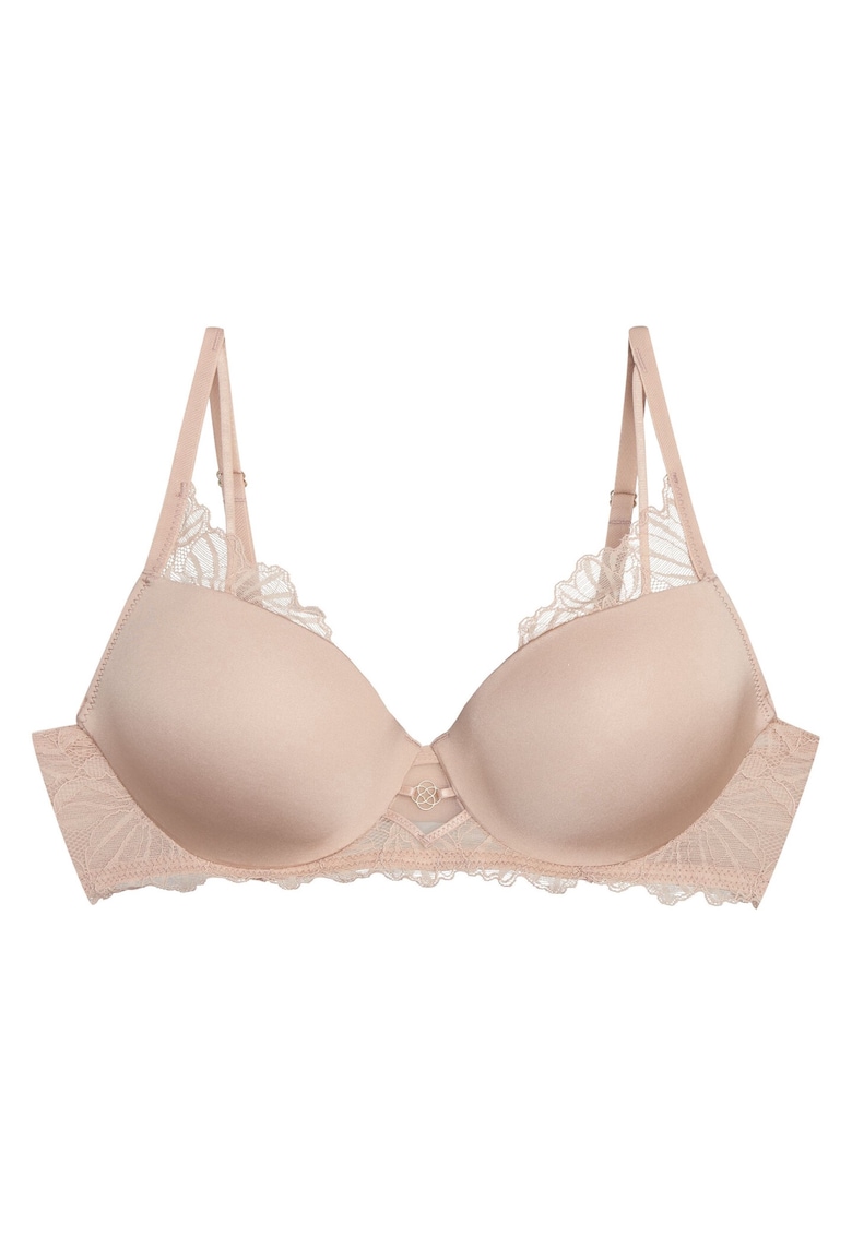 Sutien Push-up Briana Galben pal - Galben pal