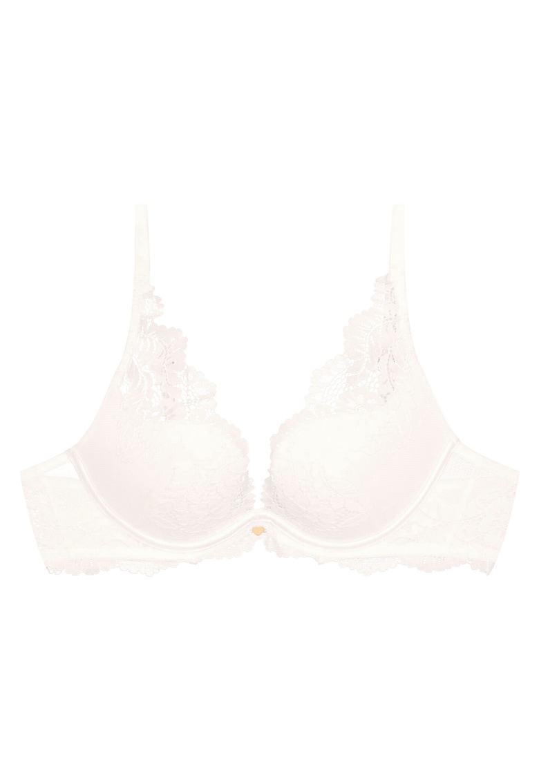 Sutien push-up Sweetheart alb - Alb