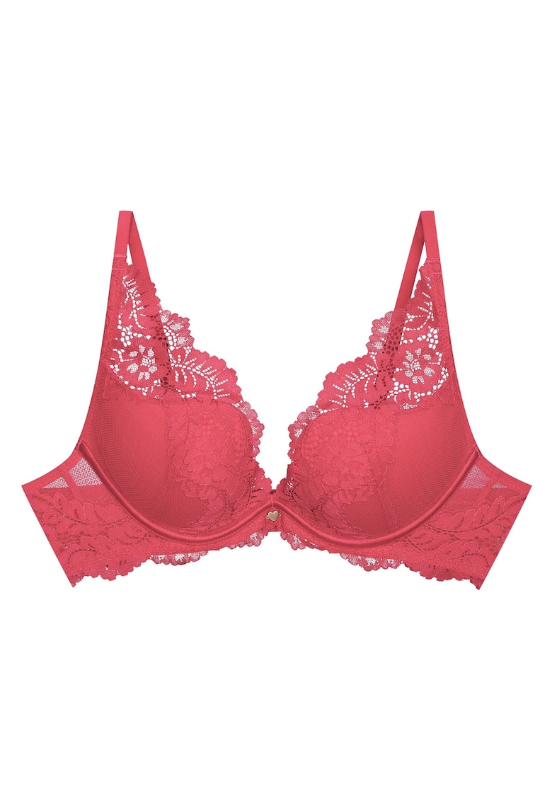 Sutien push-up Sweetheart roz aprins - Roz aprins