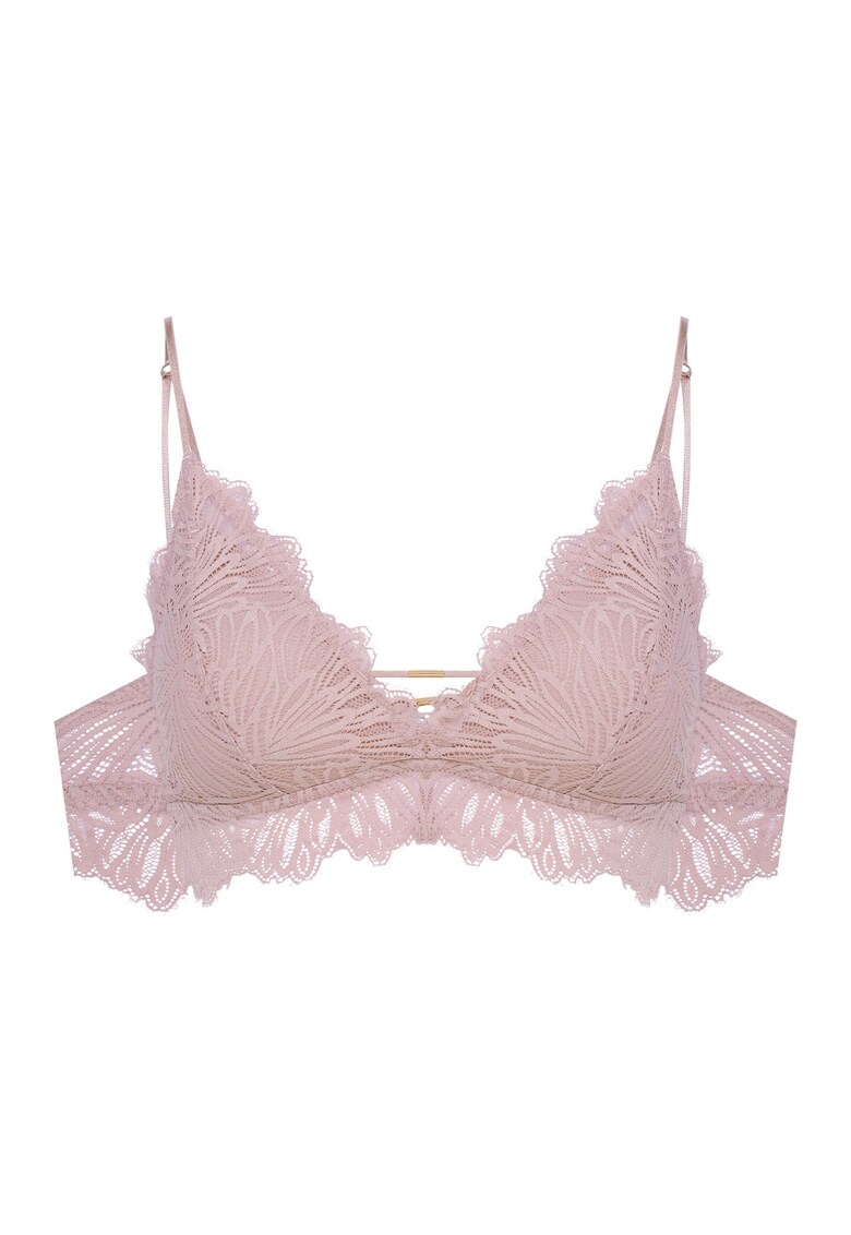Sutien triunghiular Sapphire Roz murdar - Roz murdar