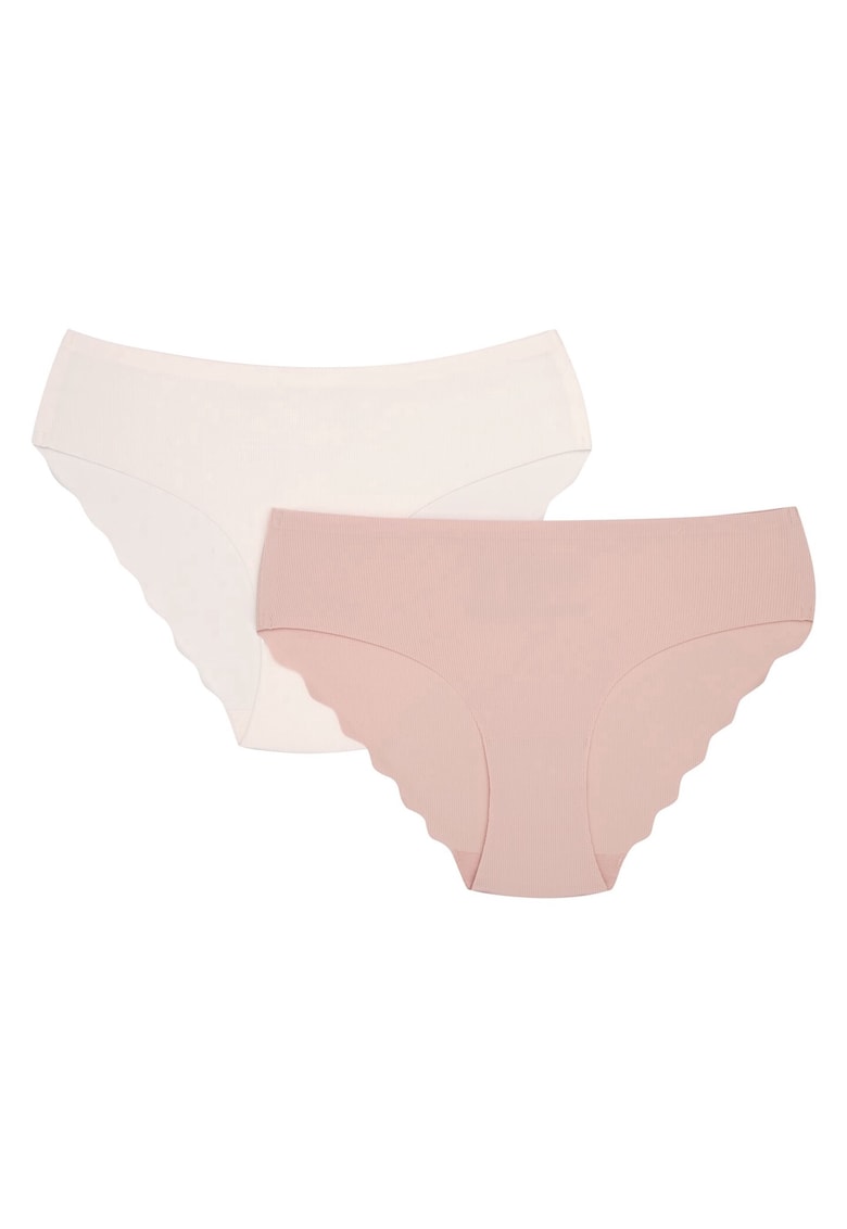 Chiloti Brazilian Pama set de 2 Alb crem - bej - Multicolor
