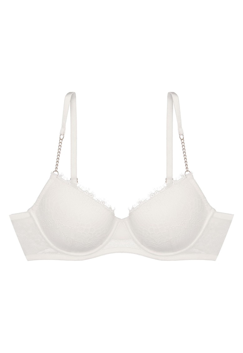 Sutien Push-up Bonjour Alb - Alb