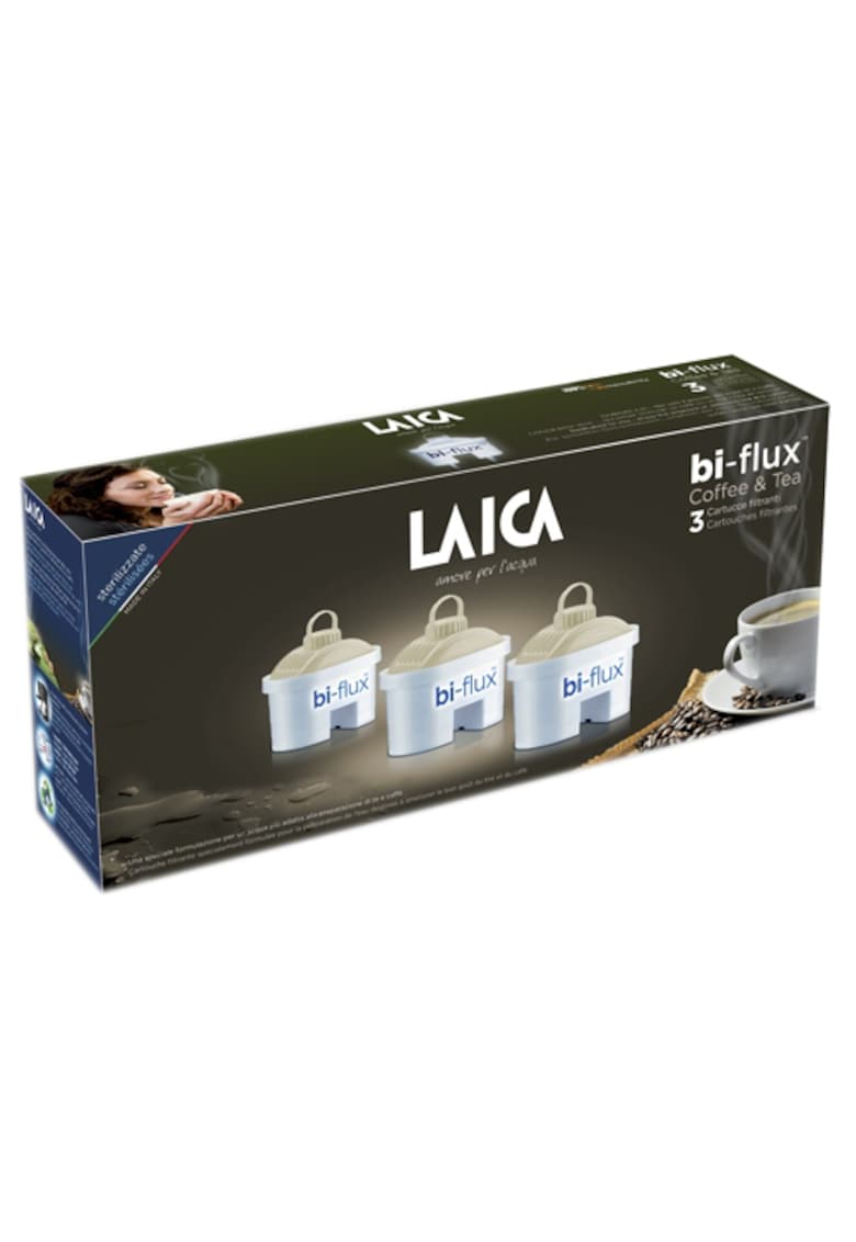Filtre Biflux Tea & Coffee pentru cana de filtrare apa - 3 buc imagine fashiondays.ro Laica