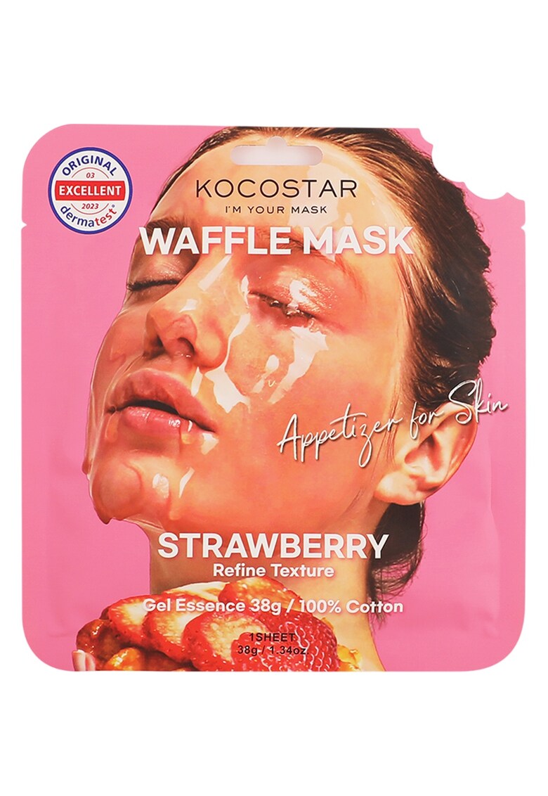 Waffle Mask Strawberry Masca de fata gel essence 38 gr