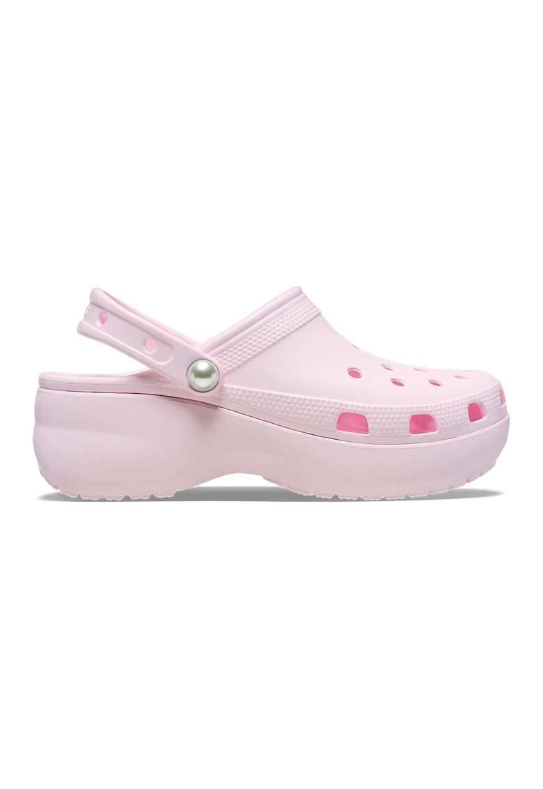 Papuci slingback cu perforatii
