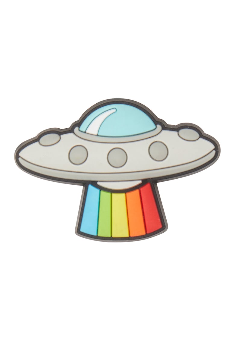 Talisman in forma de U.F.O. pentru saboti - Rosu/Gri/Albastru deschis