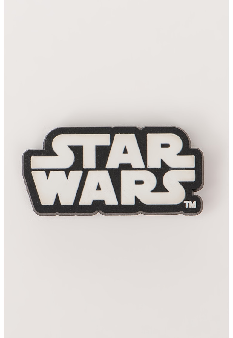 Talisman pentru saboti Jibbitz Star Wars - Alb/Negru