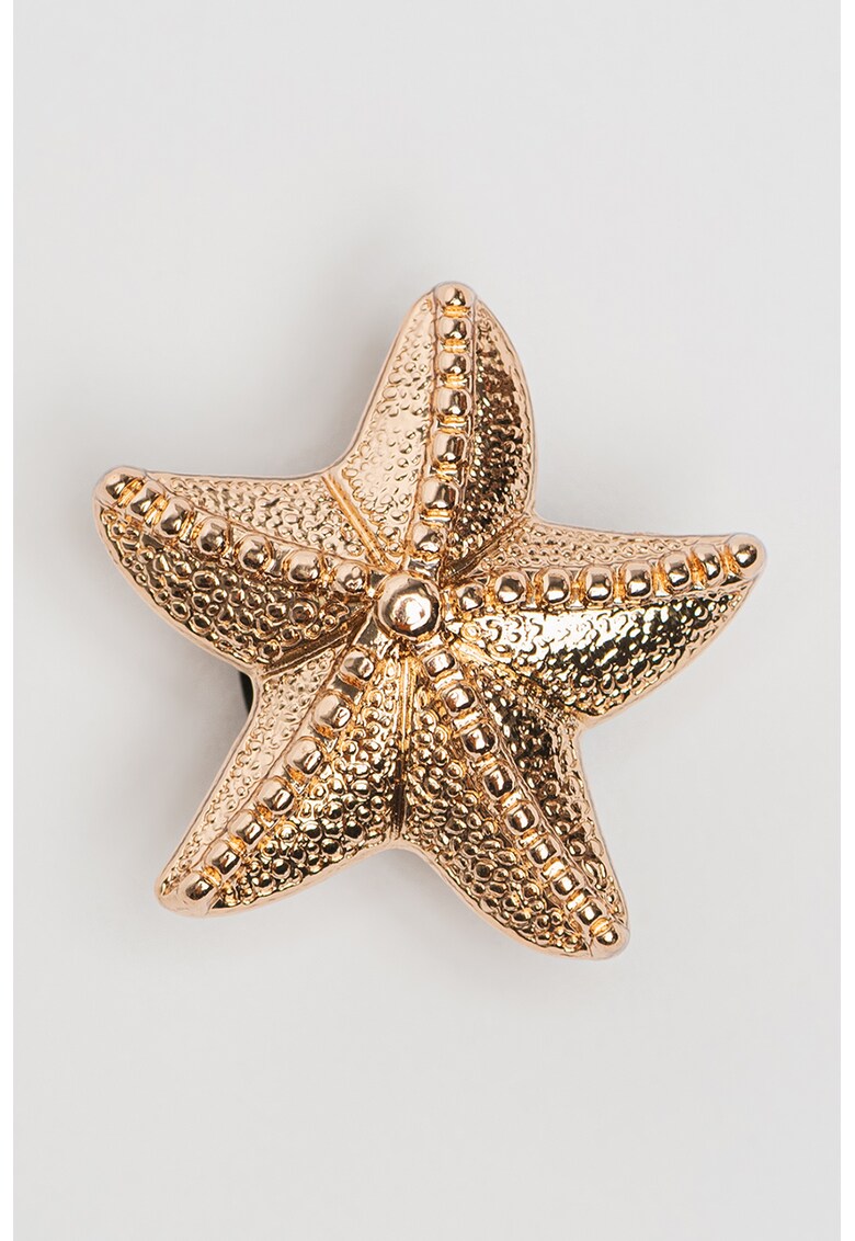 Talisman cu model cu stea de mare Jibbitz™ - Auriu