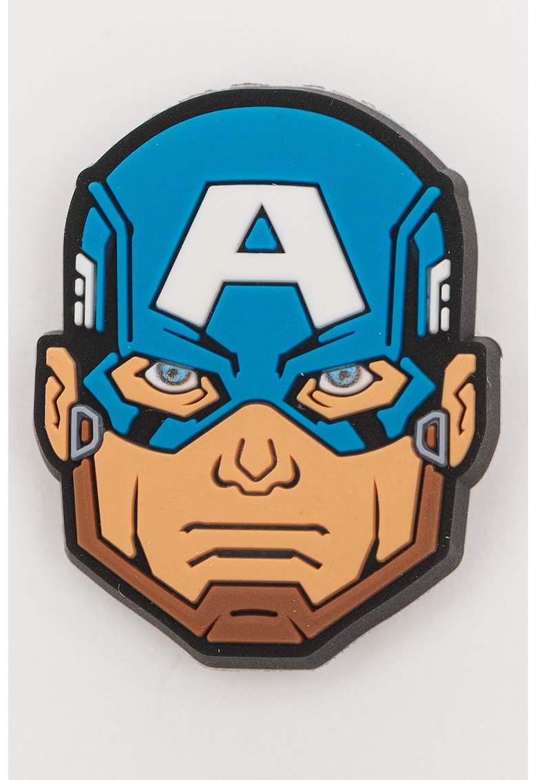 Talisman cu imprimeu Jibbitz - Maro/Albastru