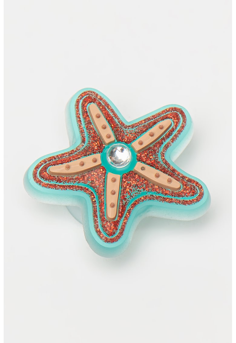 Talisman cu model stea de mare - Turcoaz/Caramiziu