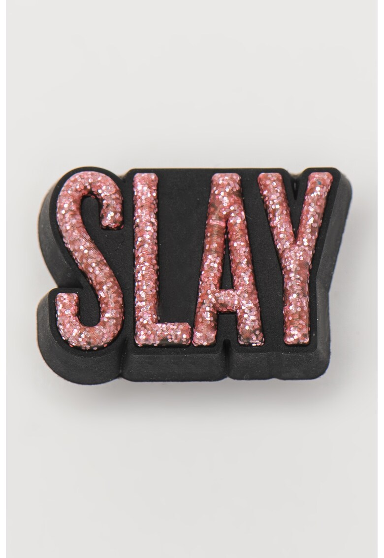 Talisman cu model text stralucitor - Roz deschis