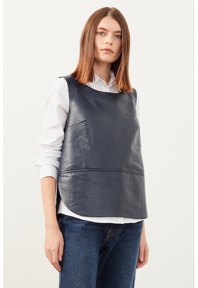 Vesta uni din piele ecologica