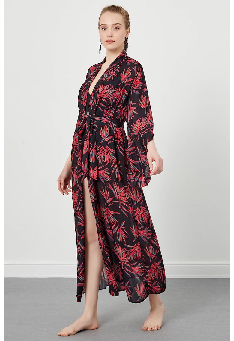 Kimono cu model floral