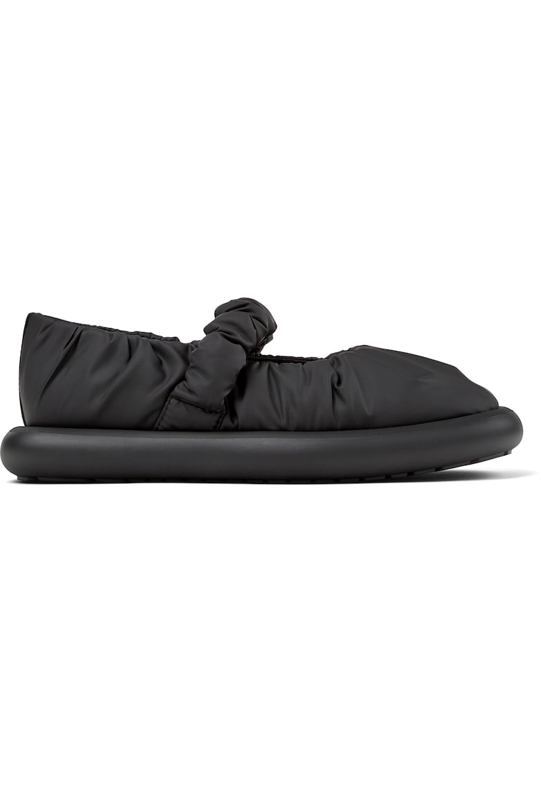 Balerini Mary Jane Onda - Negru stins