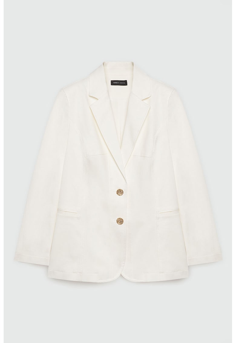 Sacou cu buzunare cu refilet si nasturi