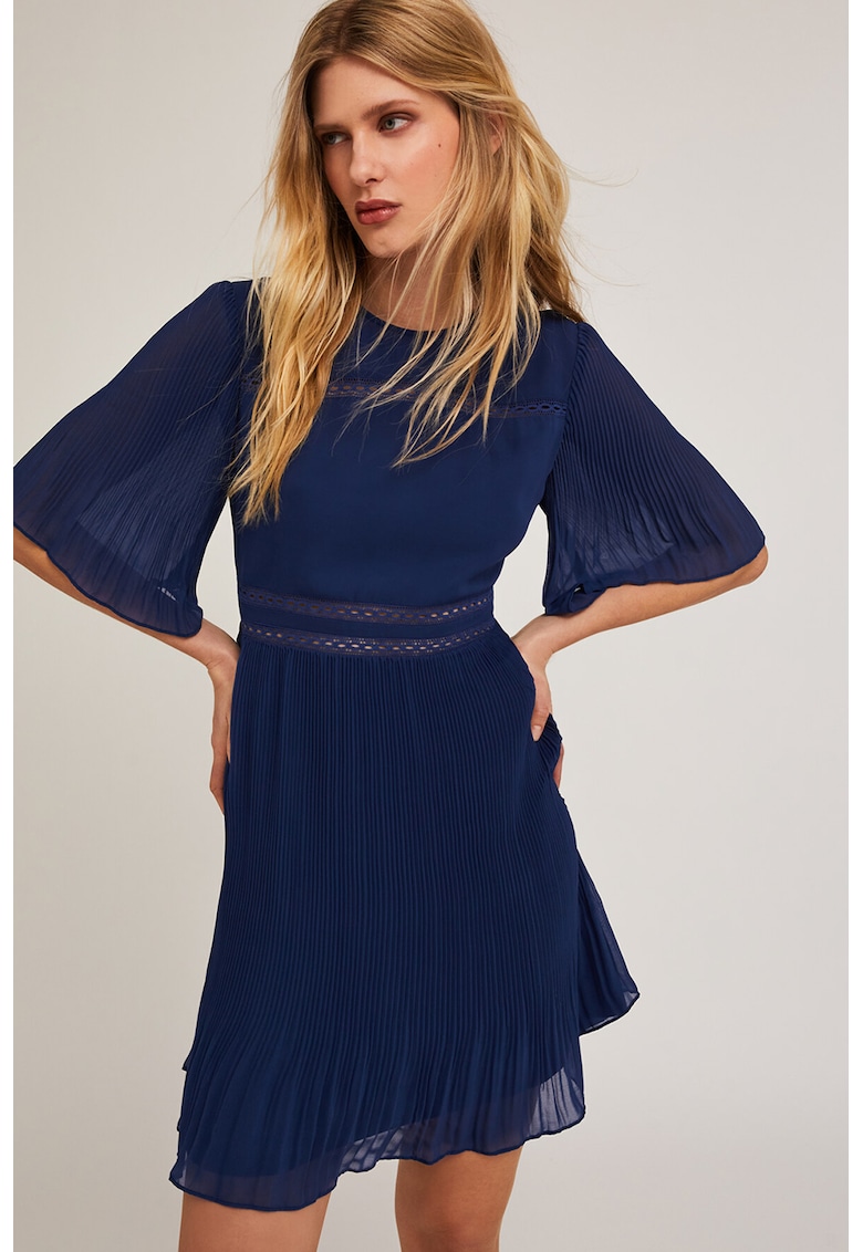 Rochie mini cu pliuri