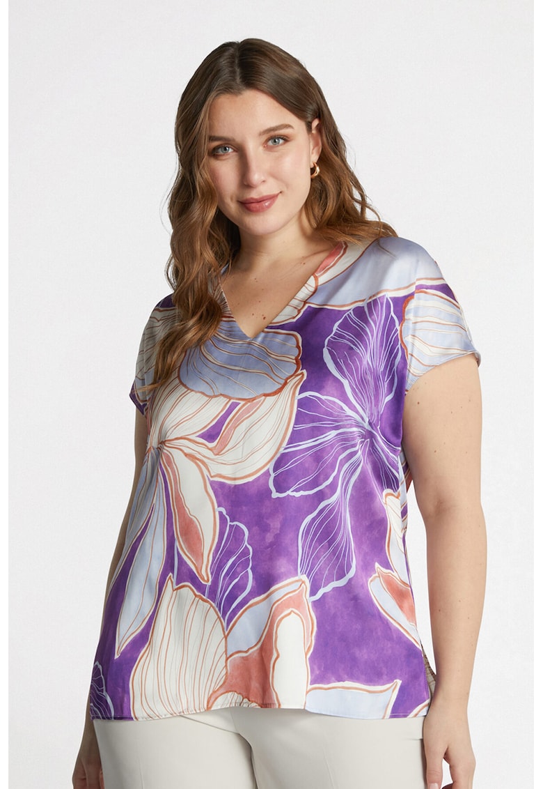 Bluza cu imprimeu floral