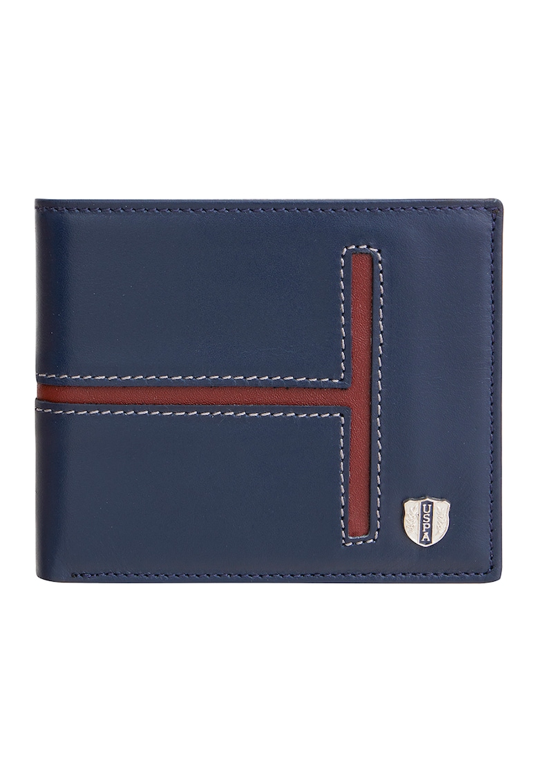 Portofel uni de piele