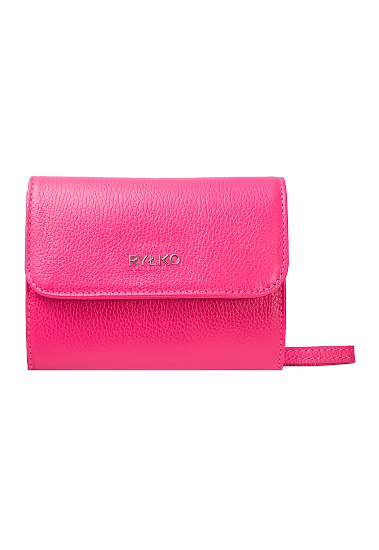 RYLKO - Geanta din piele cu bareta de umar din lant