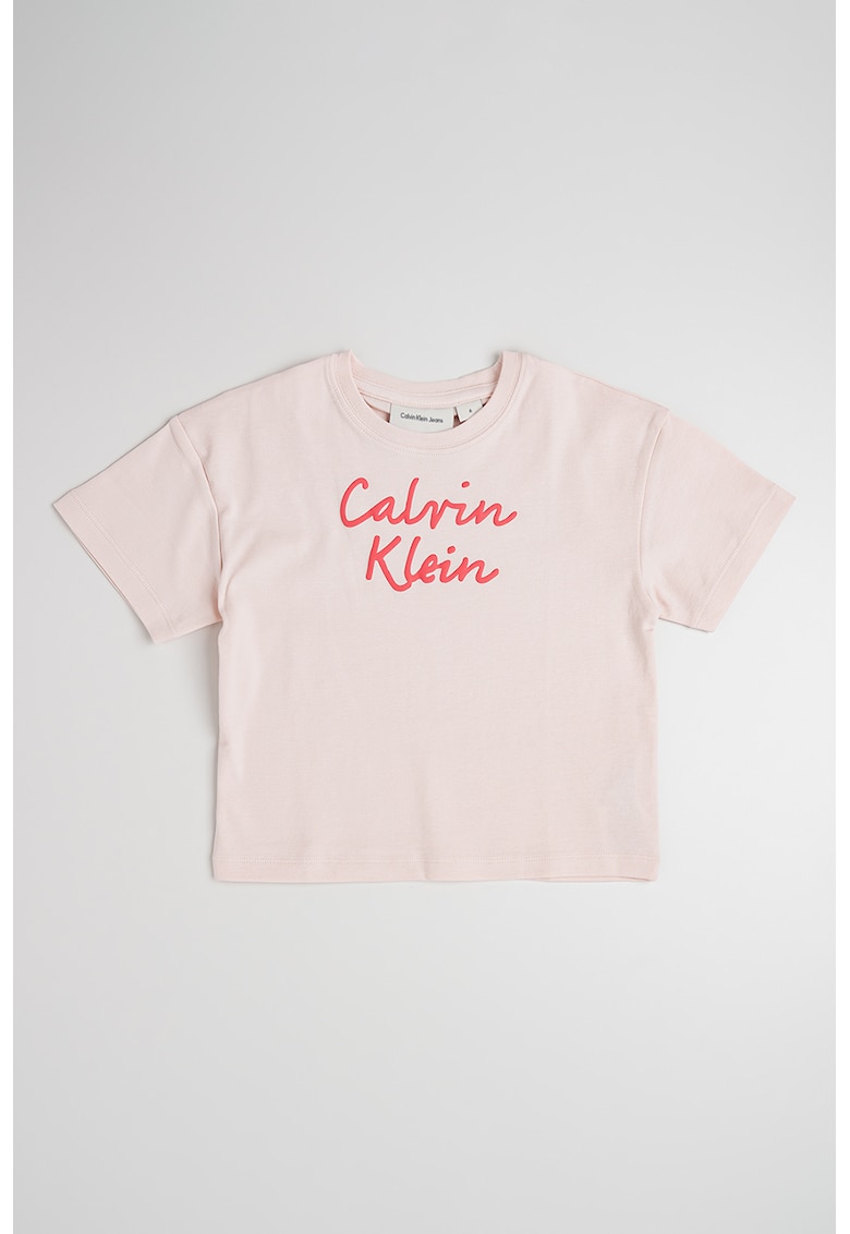 Tricou din bumbac cu imprimeu logo