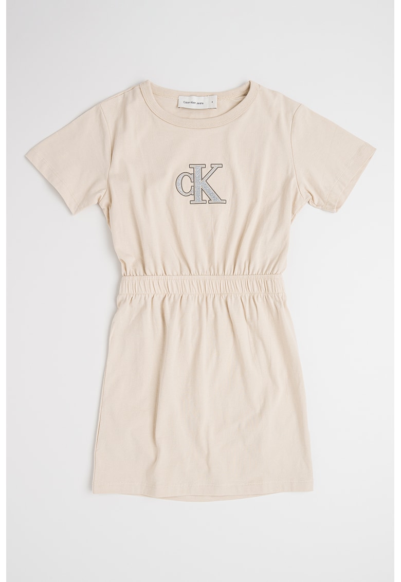 Rochie evazata cu logo