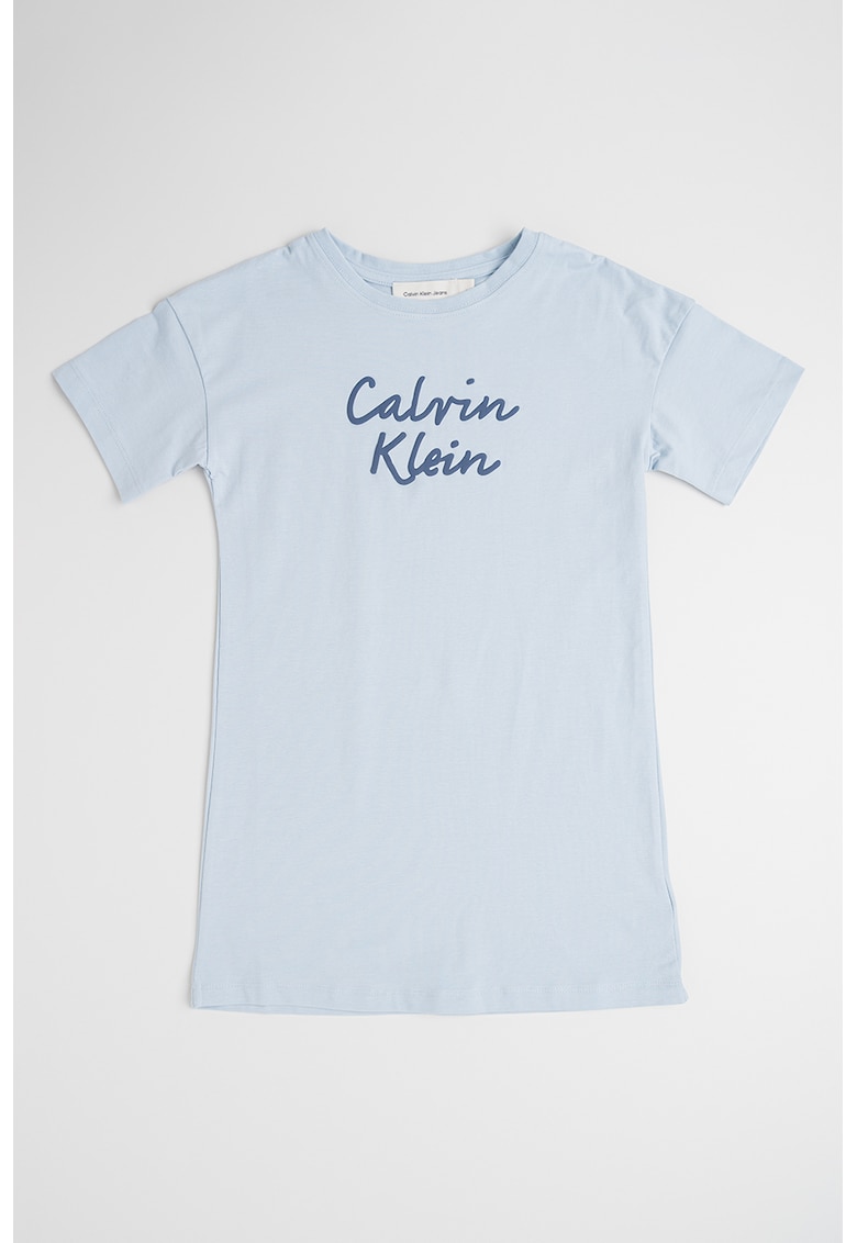 Rochie de seara cu imprimeu logo