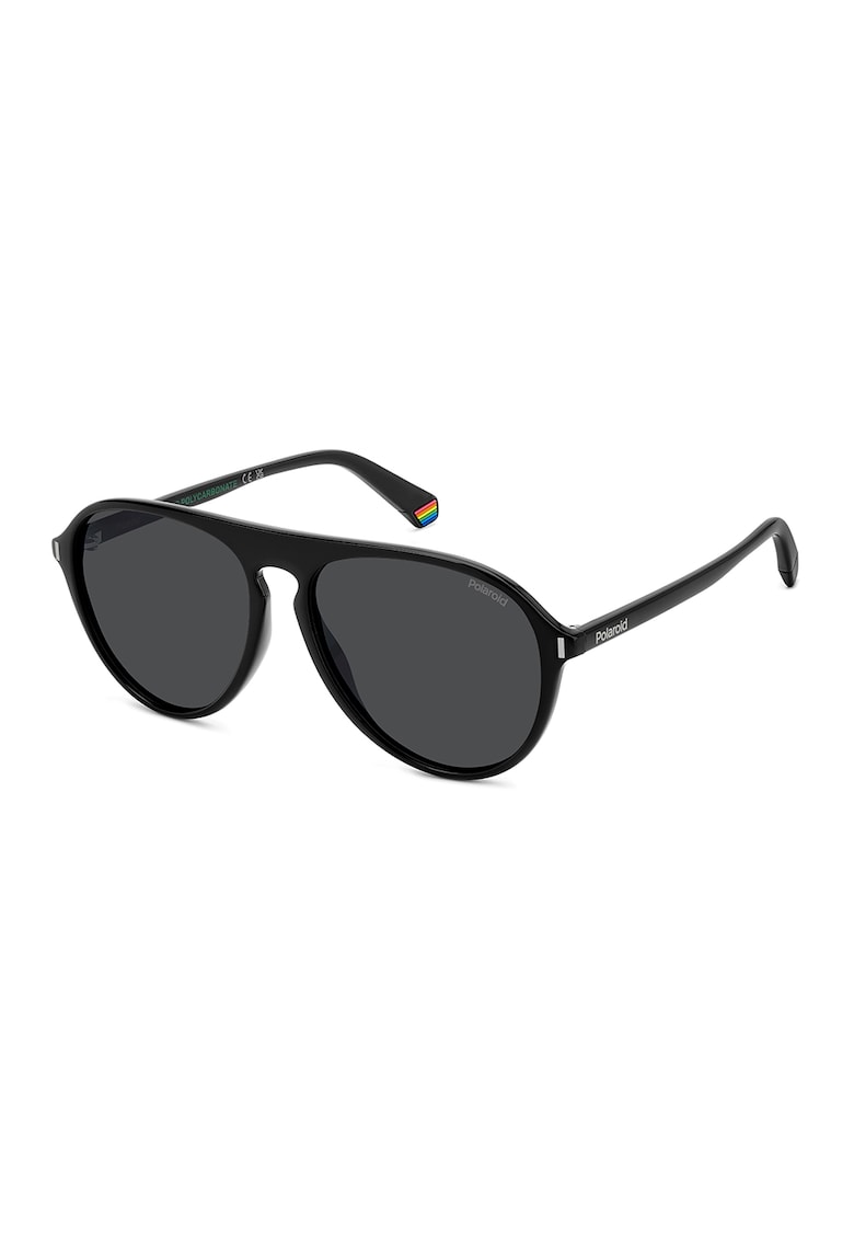 Ochelari de soare aviator cu lentile polarizate - Negru