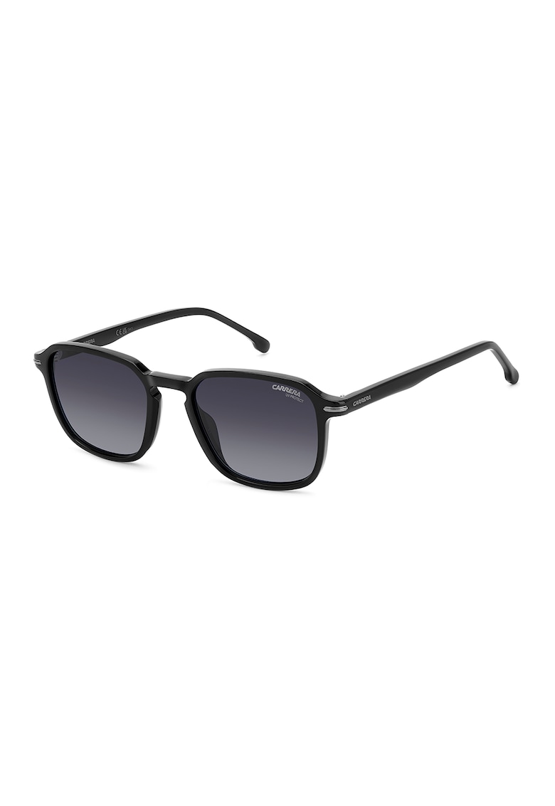 Ochelari de soare patrati - cu lentile in degrade - Negru