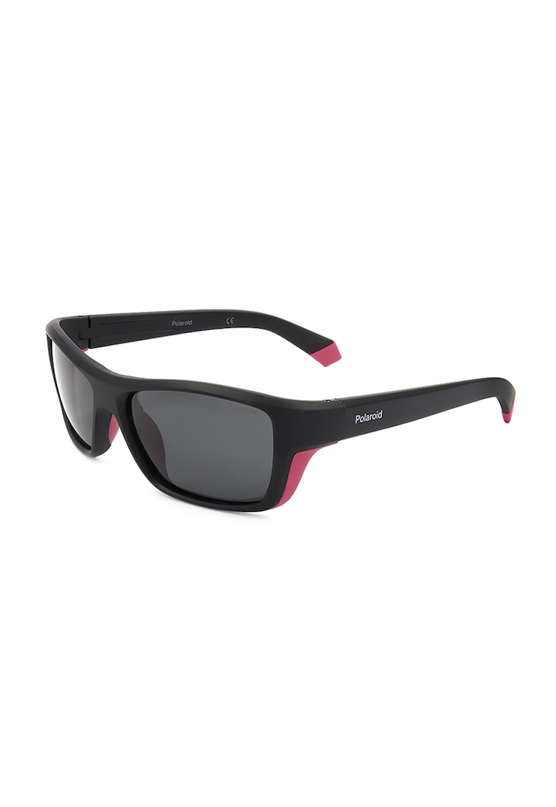 Ochelari de soare polarizati - Negru/Fucsia