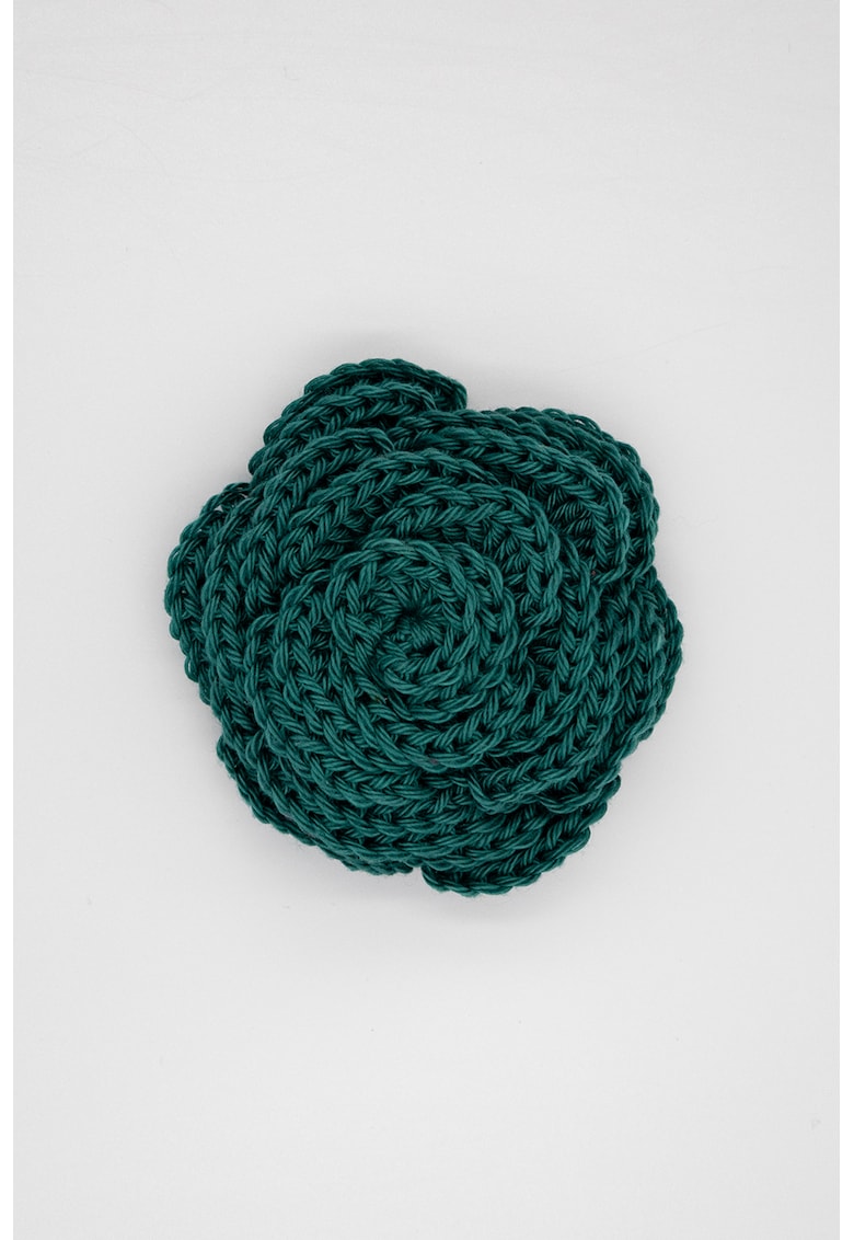 Brosa de bumbac cu design floral