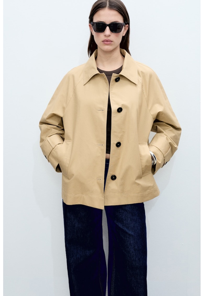 Jacheta supradimensionata din bumbac