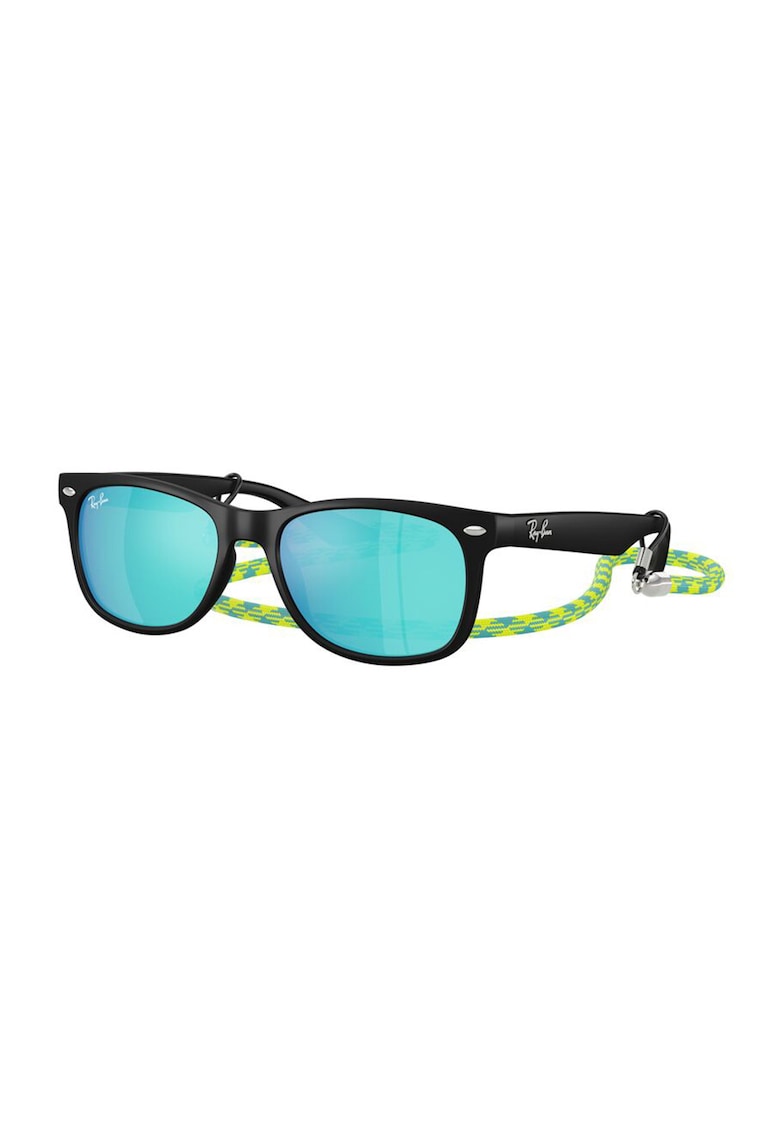 Ochelari de soare wayfarer cu lentile oglinda New - Negru