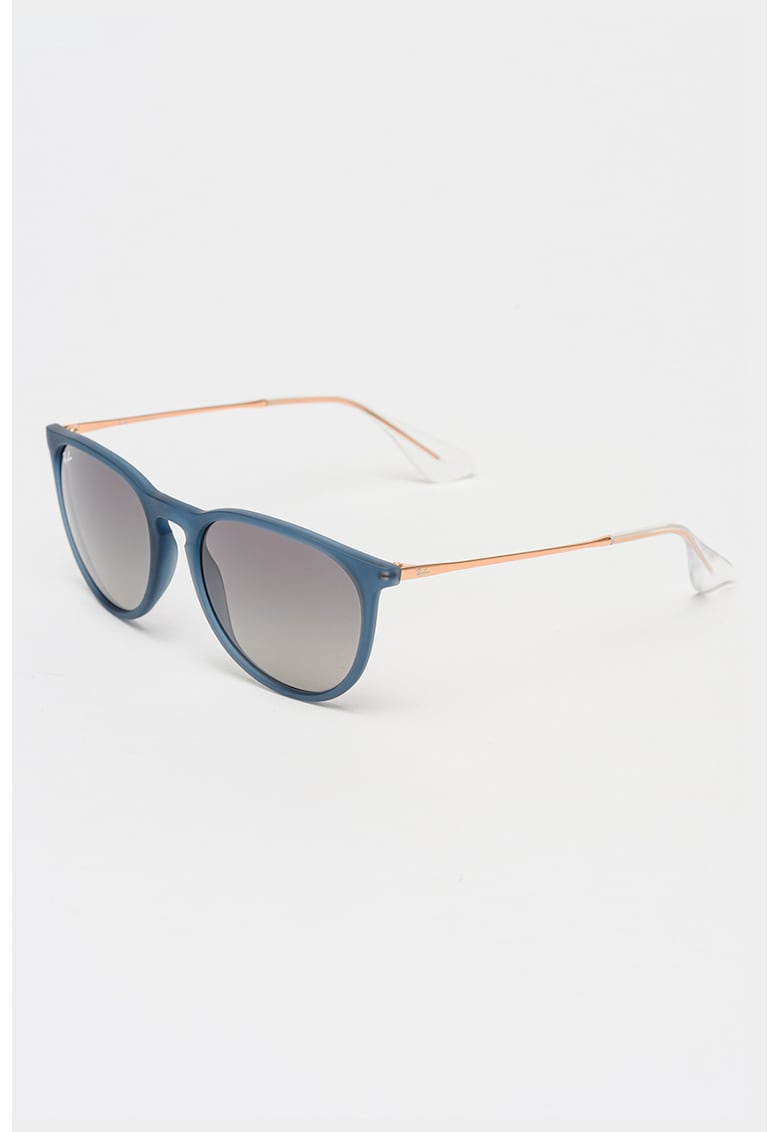 Ochelari de soare pantos unisex Erika - Auriu/Bleumarin
