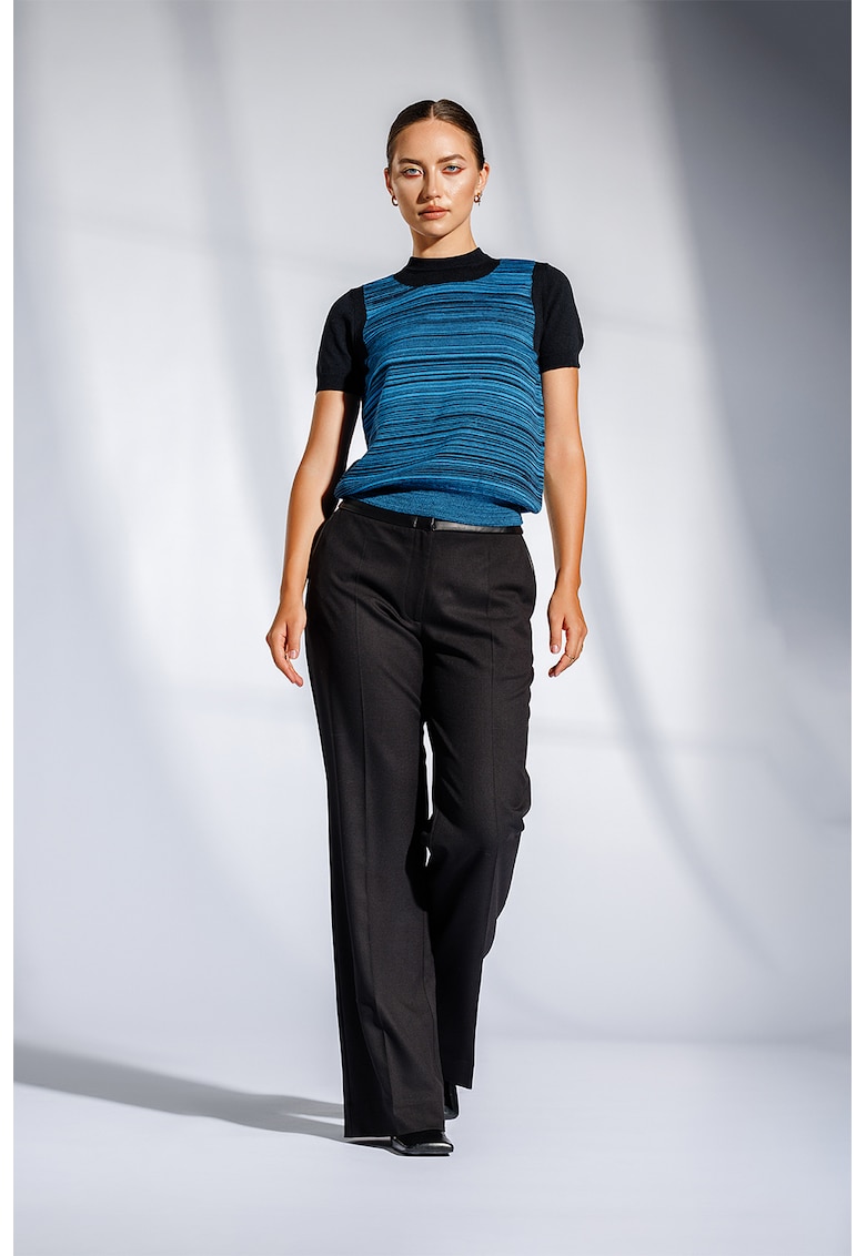 Pulover din amestec de lana Merinos Serenata