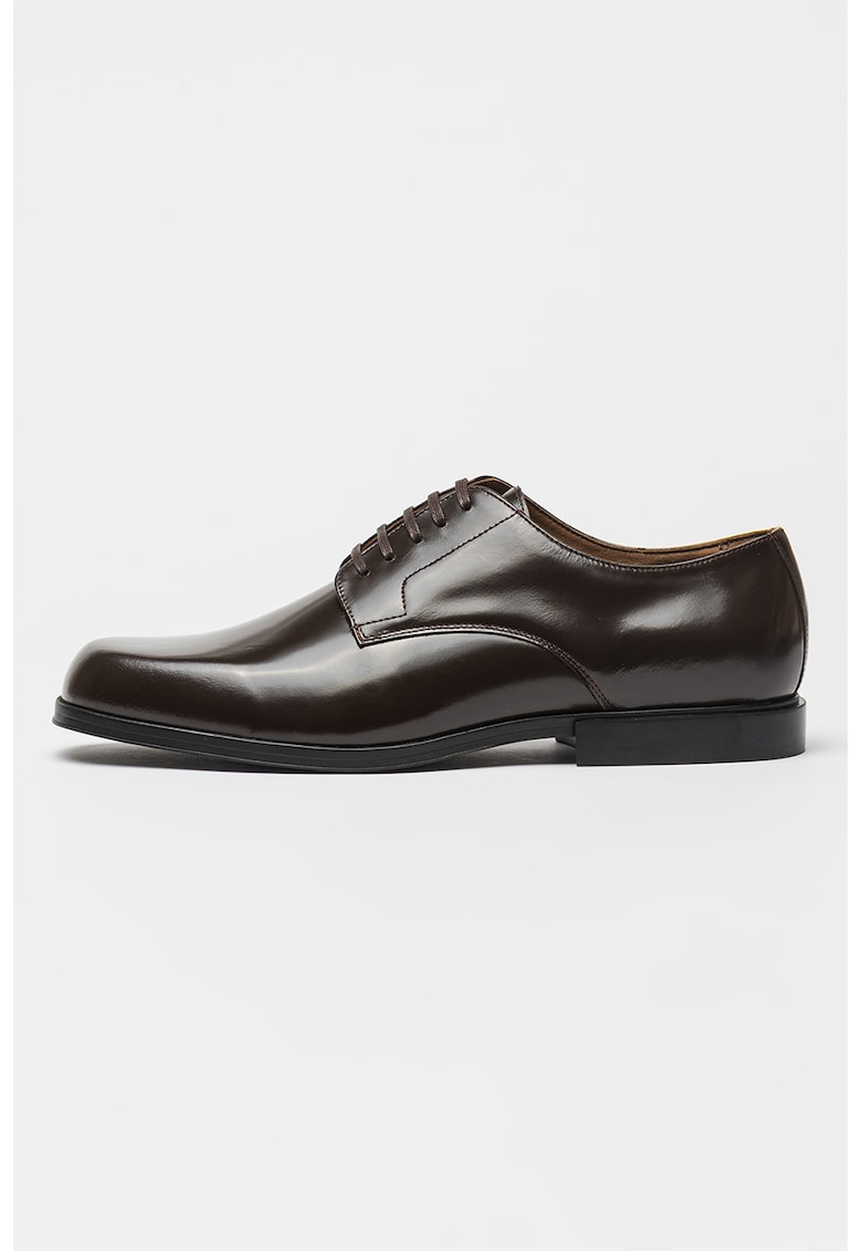 Pantofi uni de piele Pantofi uni de piele