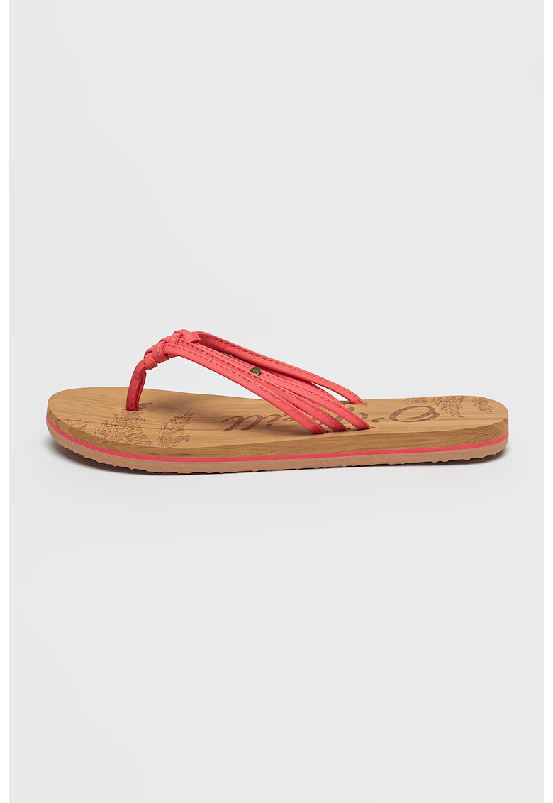 Papuci flip-flop cu logo Ditsy