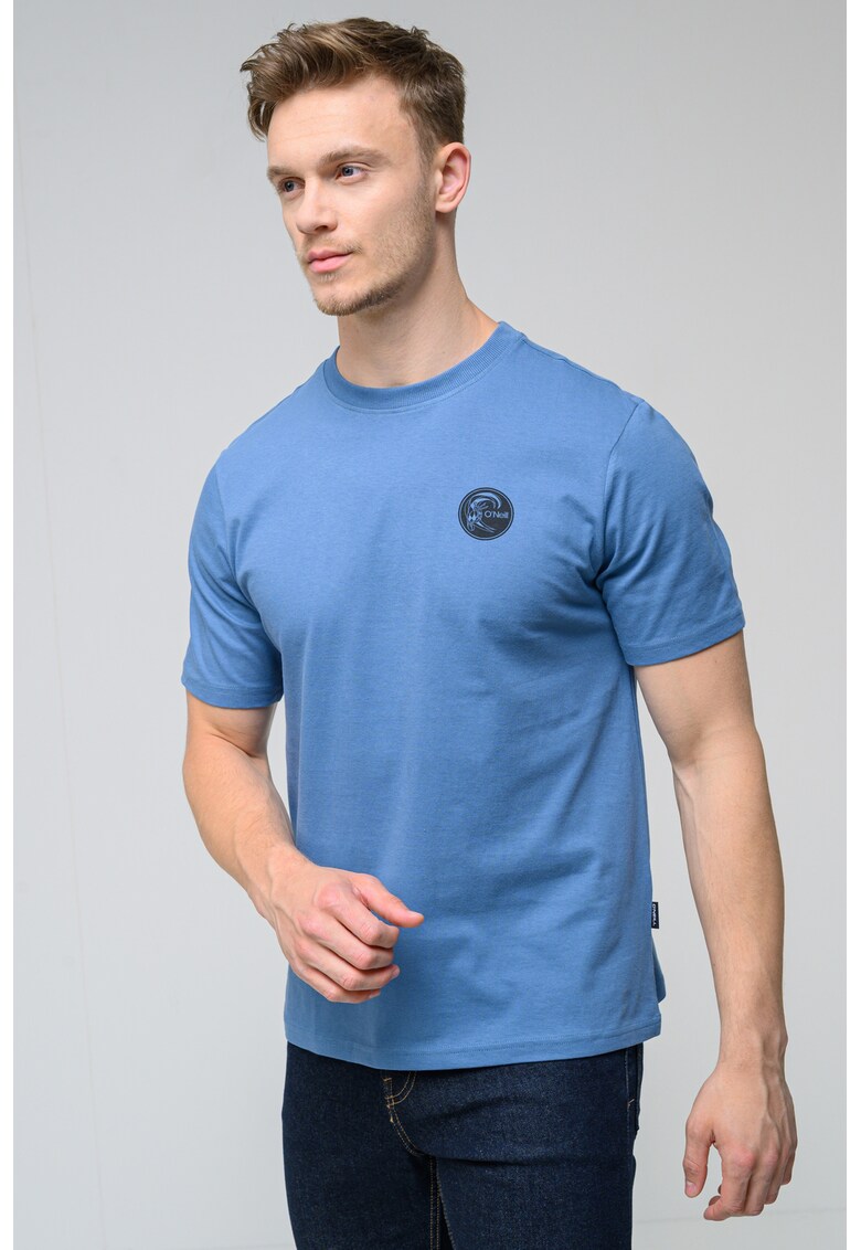 Tricou cu decolteu rotund Originals - Negru/Albastru inchis