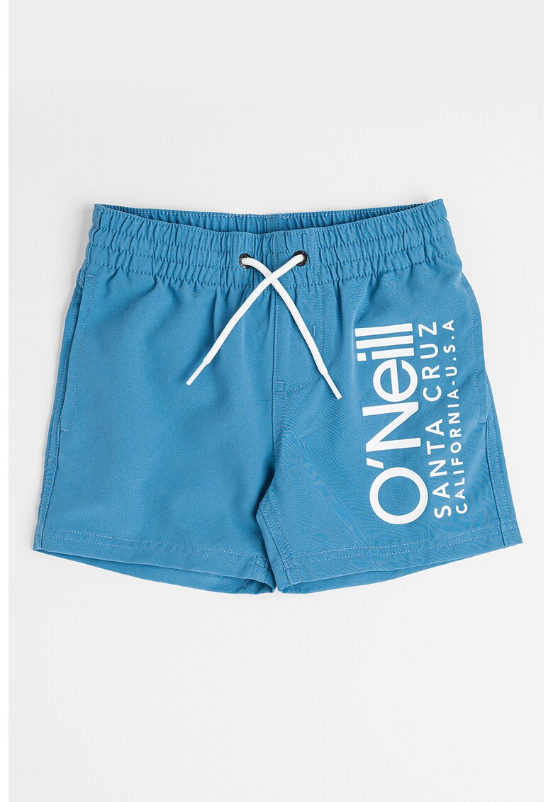 Pantaloni scurti de baie cu snur - Albastru pastel