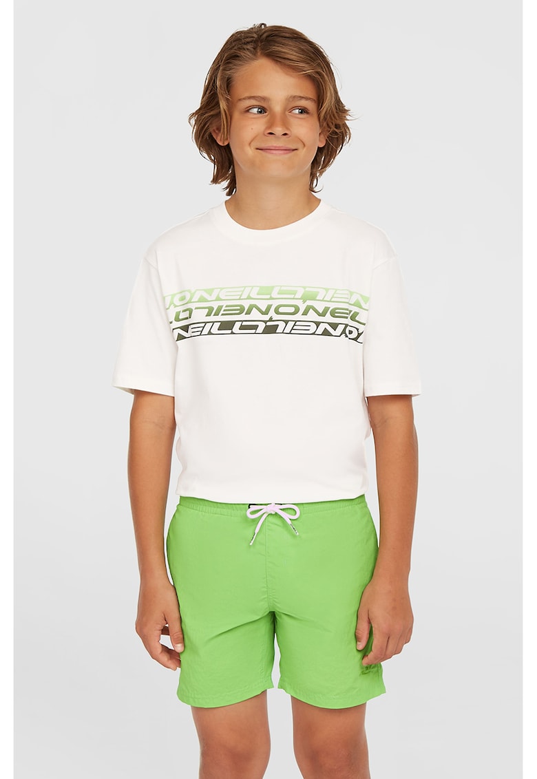 Pantaloni scurti de baie cu snur - Verde