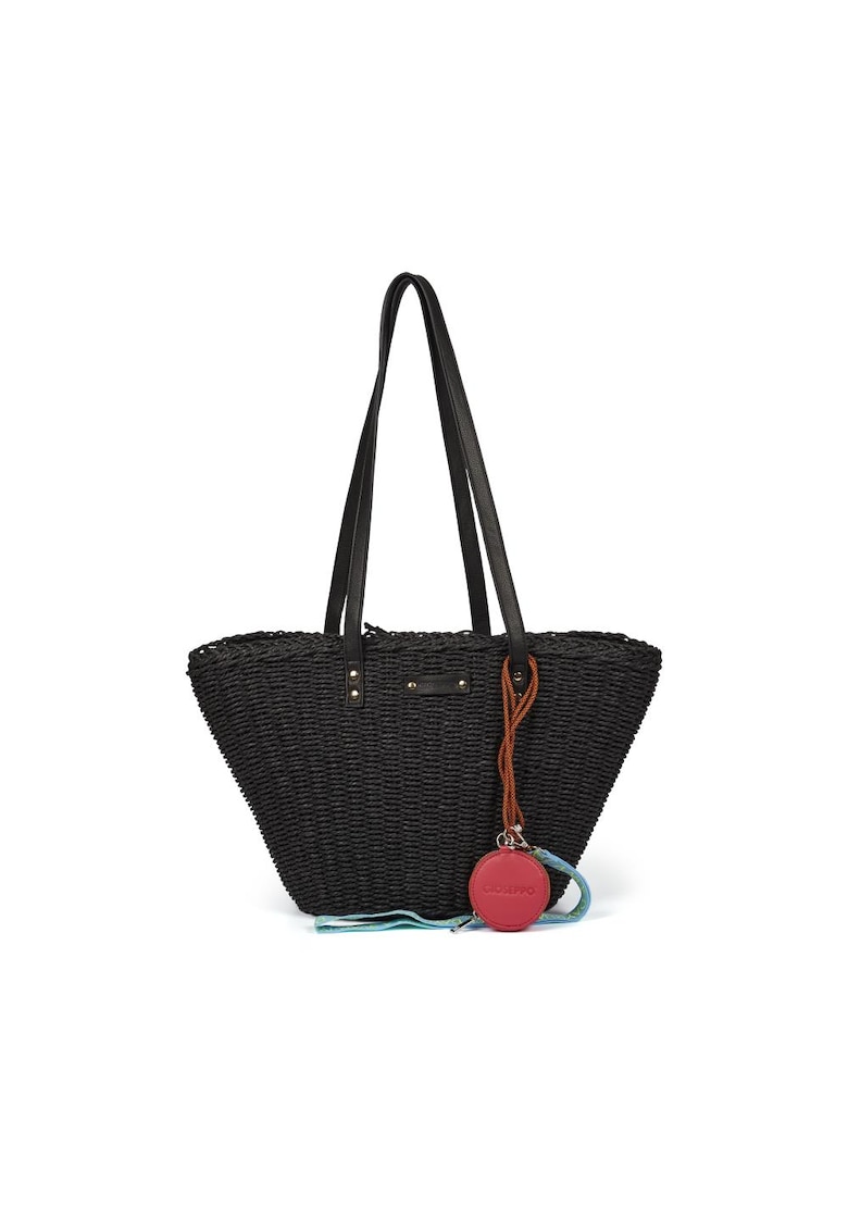 Geanta shopper tesuta Glenic - Negru