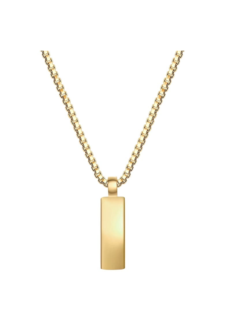 Colier placat cu aur de 14K cu pandantiv