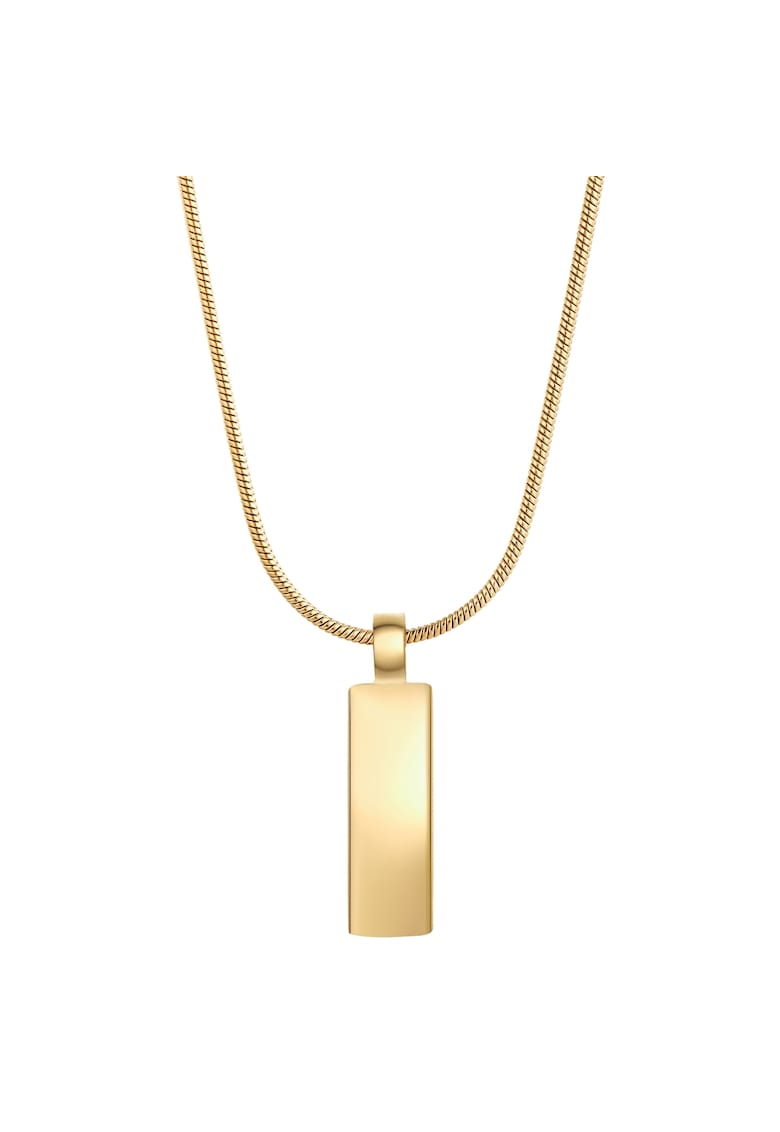 Colier placat cu aur de 14K cu pandantiv