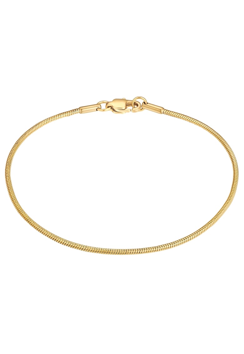 Bratara de otel inoxidabil placata cu aur de 14K