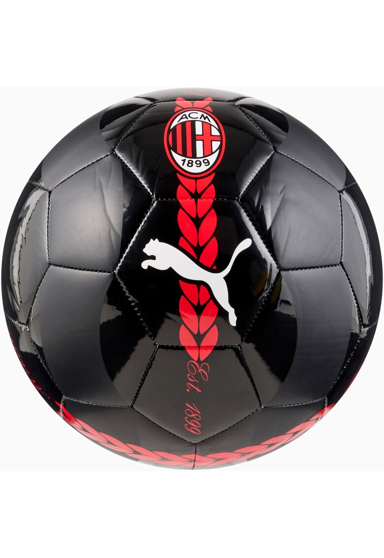 Minge fotbal ACM Prematch Ball For All Time -marimea 5 - negru