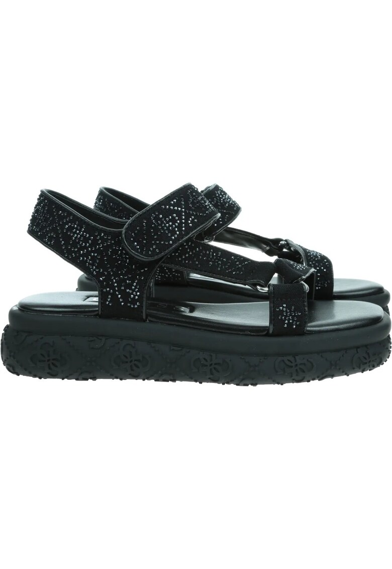 Sandale dama Lode FLJLODFAP03 - Bumbac/Poliuretan - 65885 - Negru
