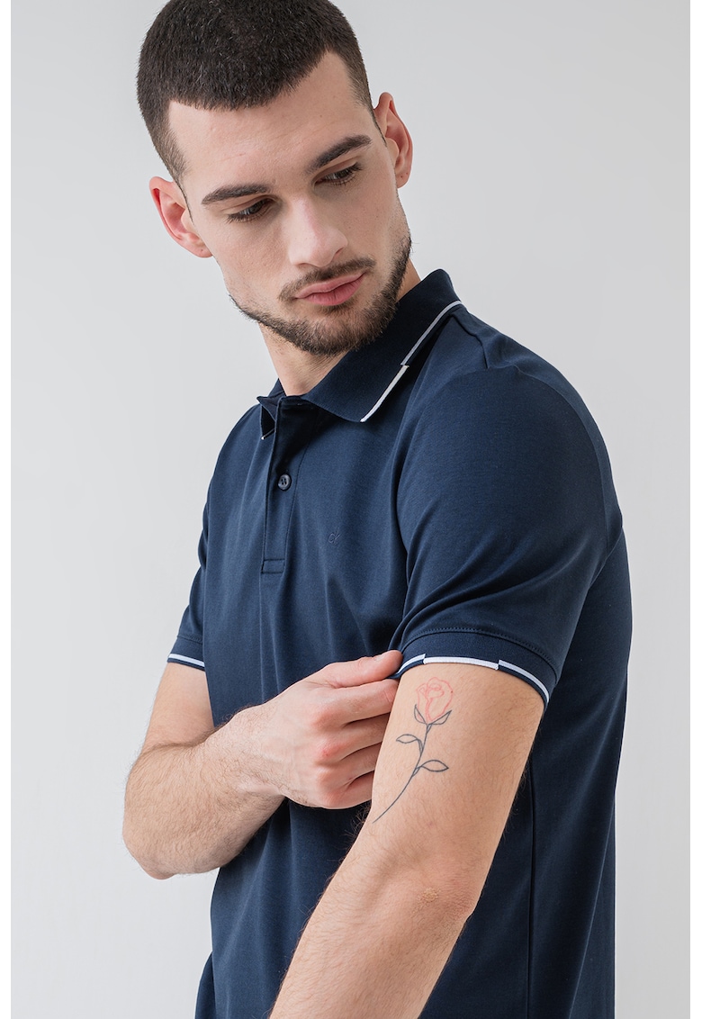 Tricou polo de bumbac organic