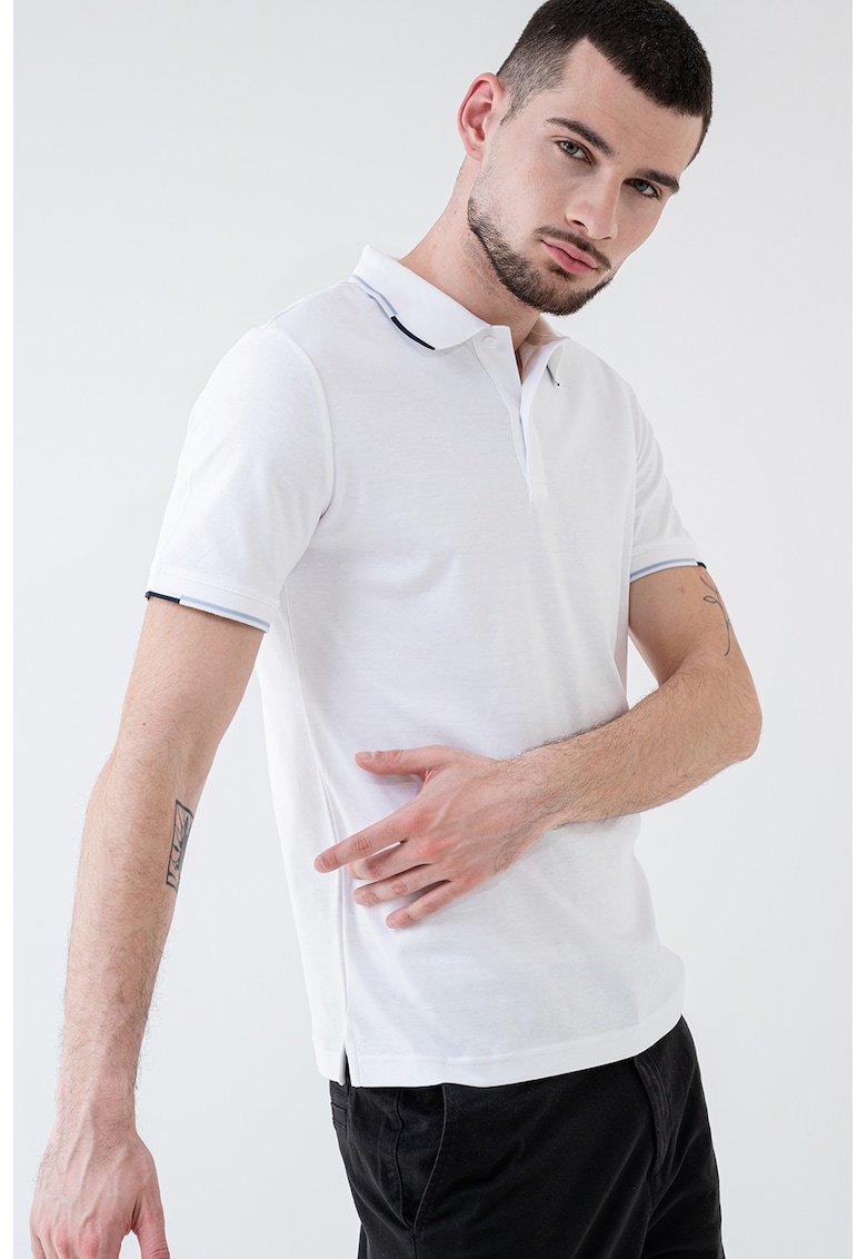 Tricou polo de bumbac organic