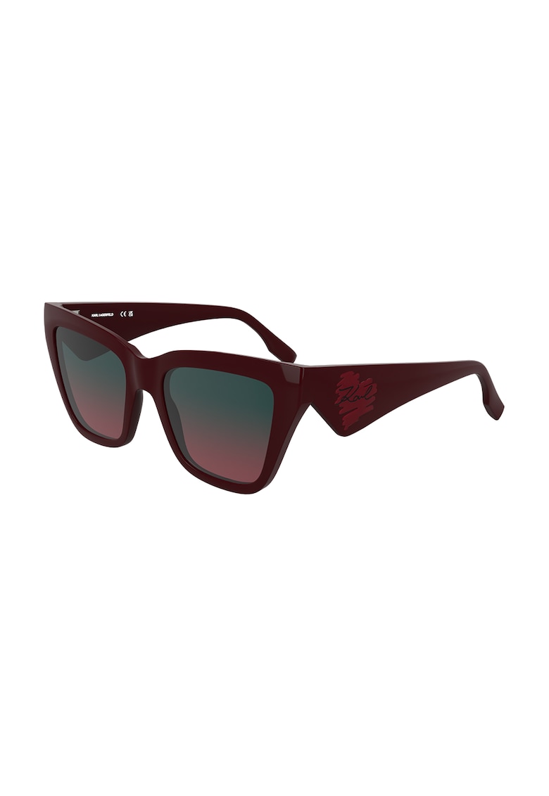 Ochelari de soare cat-eye cu lentile in degrade