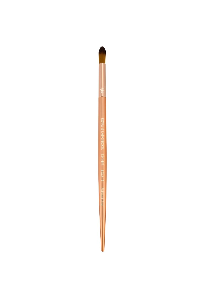 Omnia Rose Gold Pensula Pointed Liner pentru aplicarea fardului de pleoape